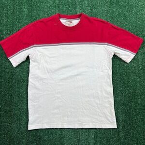 VTG Gotcha Ribbed Striped Colorblock T-Shirt Youth XL 18-20 Men Medium Skate Y2K